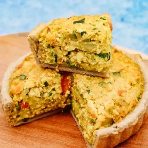 Tarta de Mix de Vegetales y Tofu